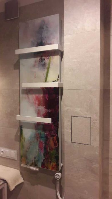 Grzejnik Dekoracyjny Panel szklany z Grafiką_Grafika_Obraz_Płaski_NOWY