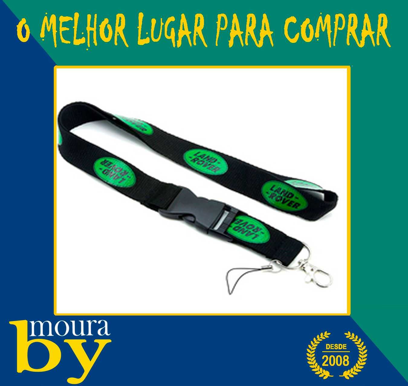 Fita de Pescoço ou Bolsas de comando Lanyard Land Rover