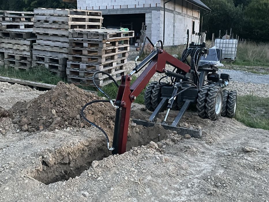 NOWA minikoparka kołowa - polska produkcja!!
