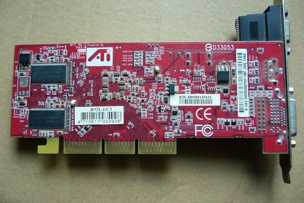 Karta graficzna ATI RADEON 9250 R92L-LC3 128mb