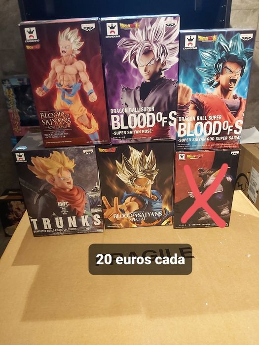 Figuras dragonball originais