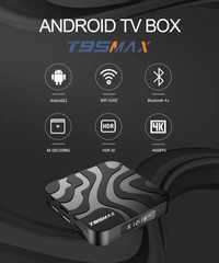 TV Box T95Max Android 12 2Gb ram, 16 GB rom + teclado