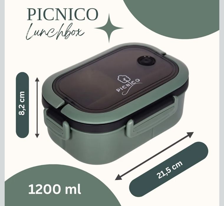 Nowy Lunch box widelec + łyżka