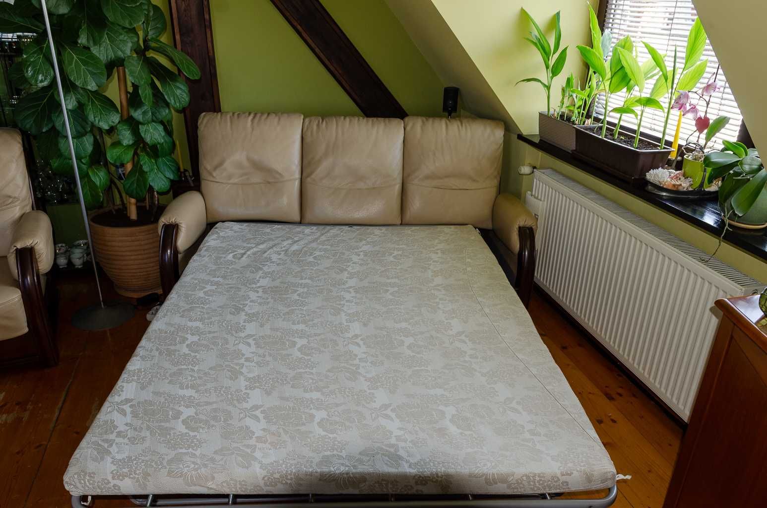 Sofa KLER 3 osobowa kanapa rozkładana z funkcją spania