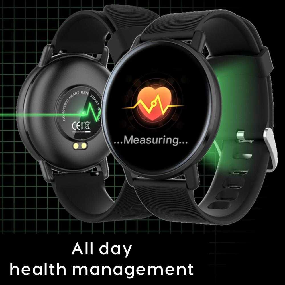 SmartWatch H5 pulsometr, krokomierz. powiadomienia, IP67.