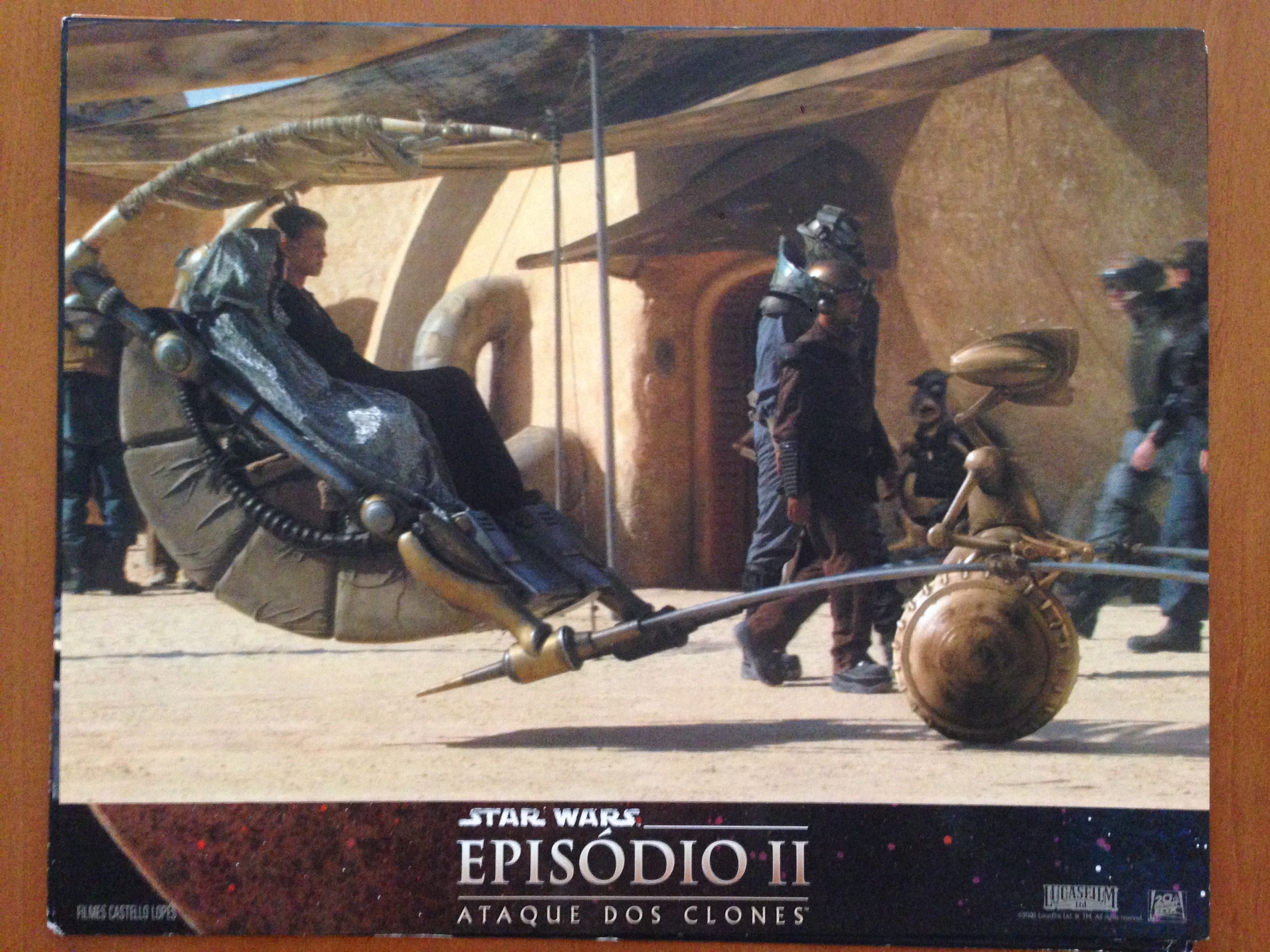 Cartazes filme  Star Wars Episode II The Ataque dos Clones originais