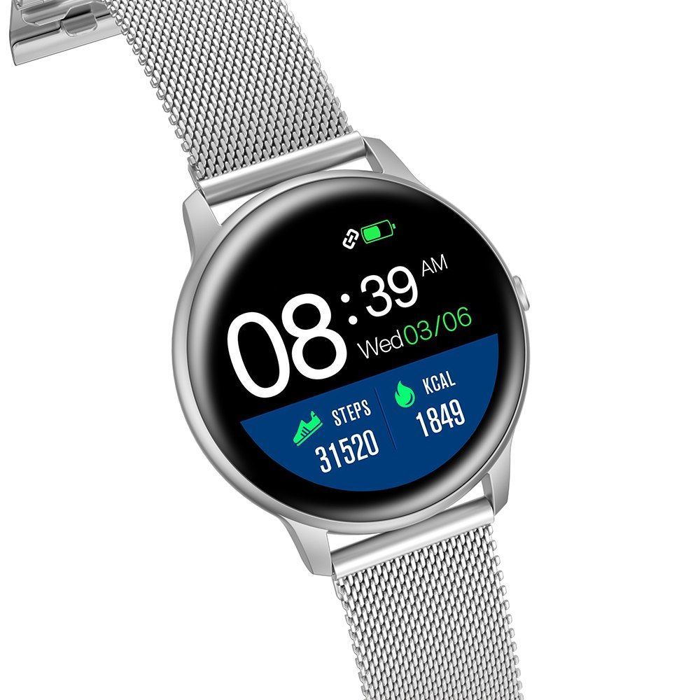 damski smartwatch g. rossi sw015-3 srebrny
