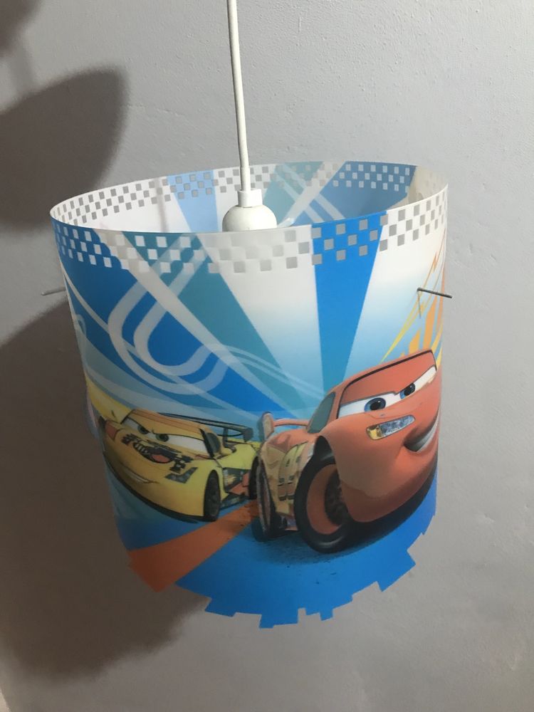 Żyrandol lampa sufitowa Zygzak Mcqueen