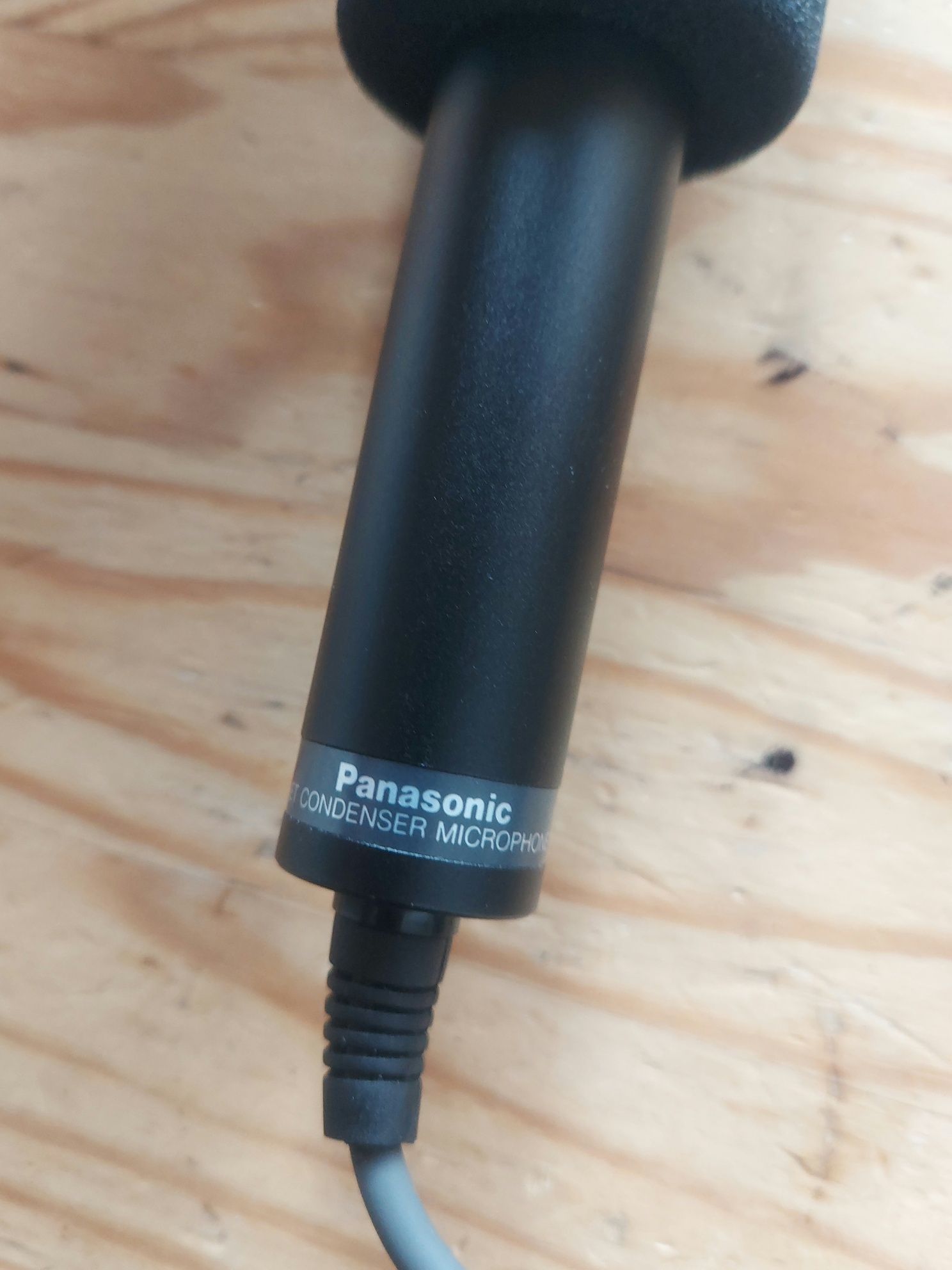 Panasonic wv-mc35, электретный конденсаторный микрофон