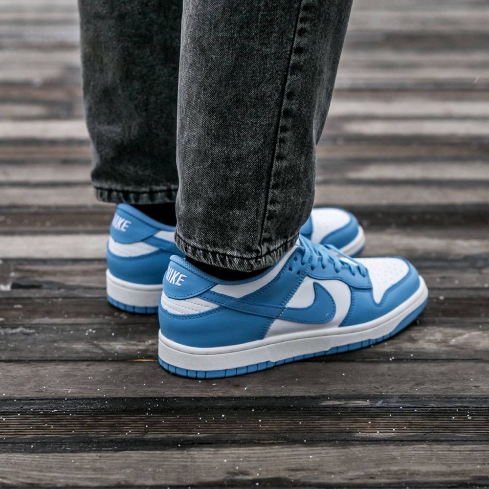 Кроссовки Nike SB Dunk White\Blue