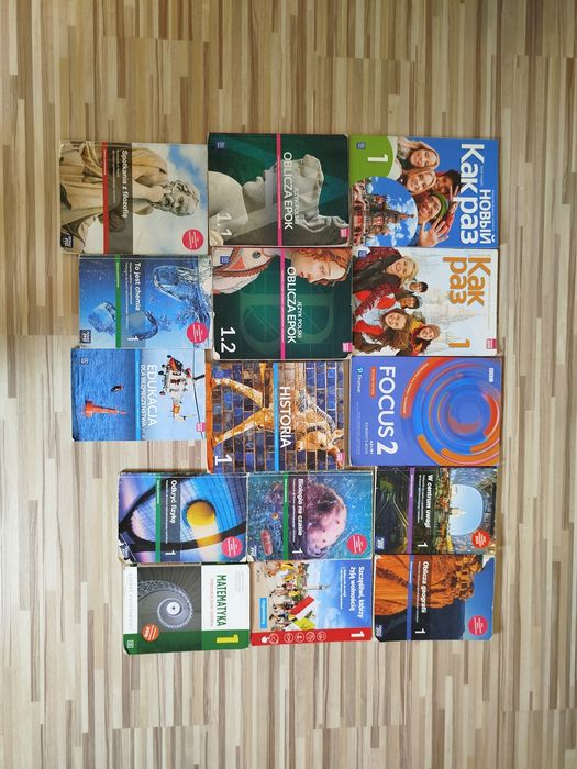 Książki do 1 liceum