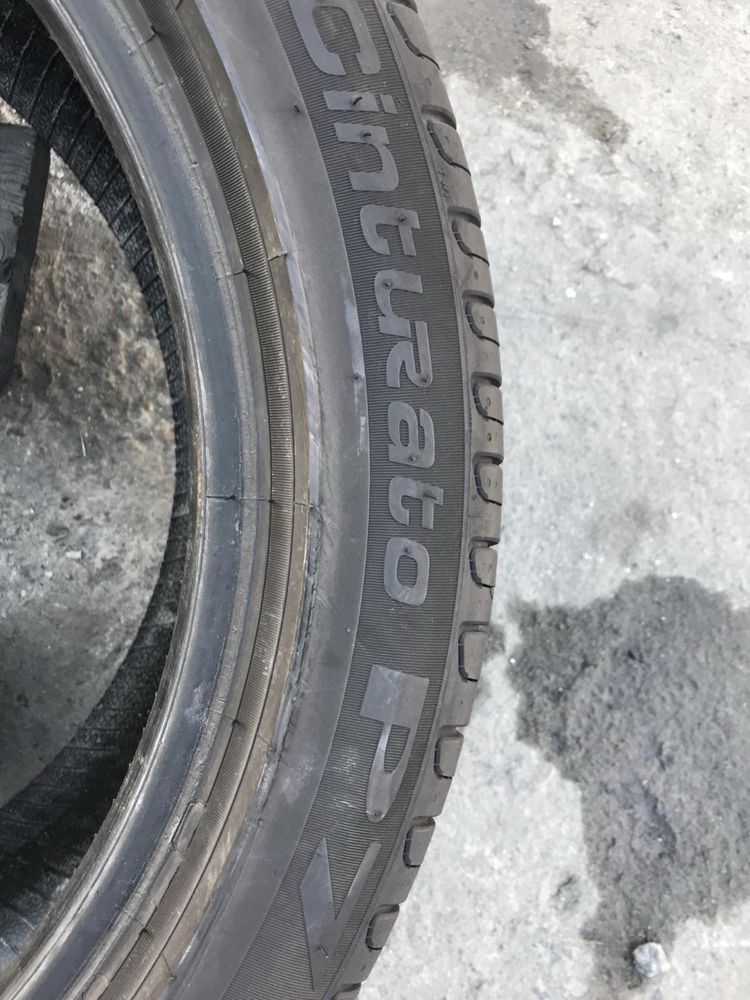 Pirelli 275/40r18 пара резина шини б/у склад оригінал літо