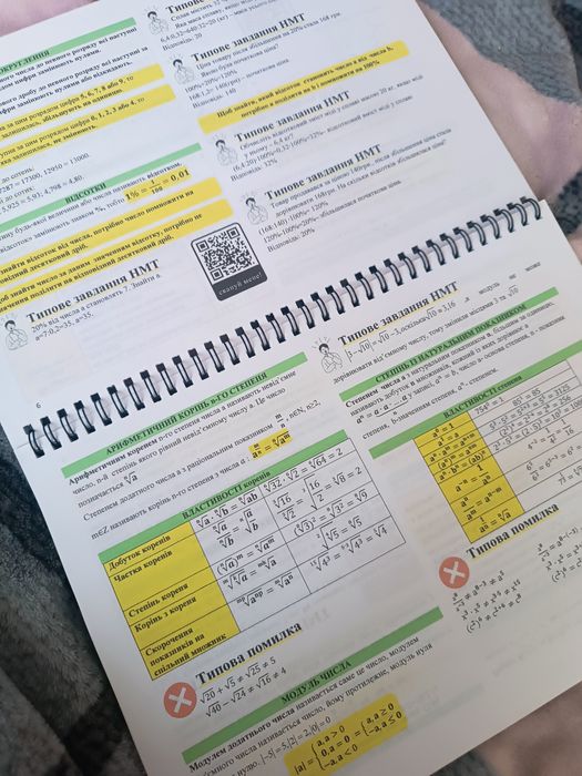 Підручник з математики для нмт