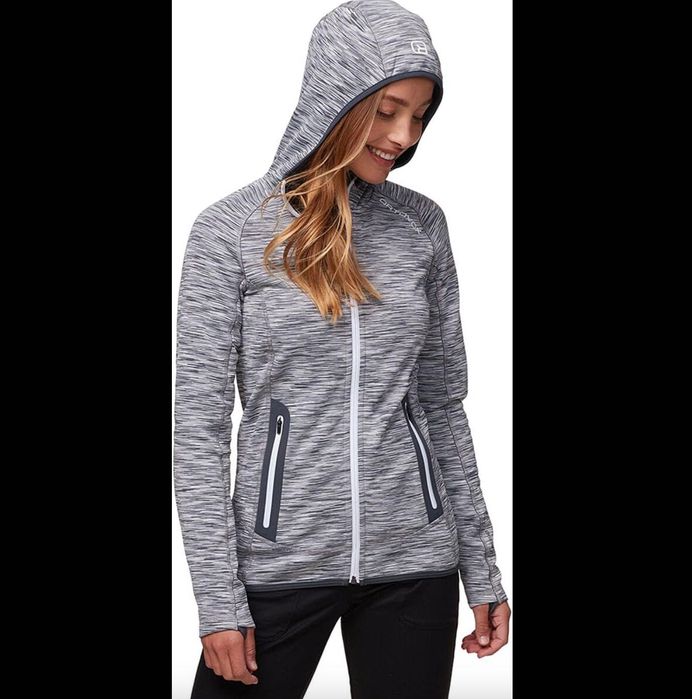 жіноча кофта Ortovox Fleece Space Dyed Hooded Jacket Merino Inside