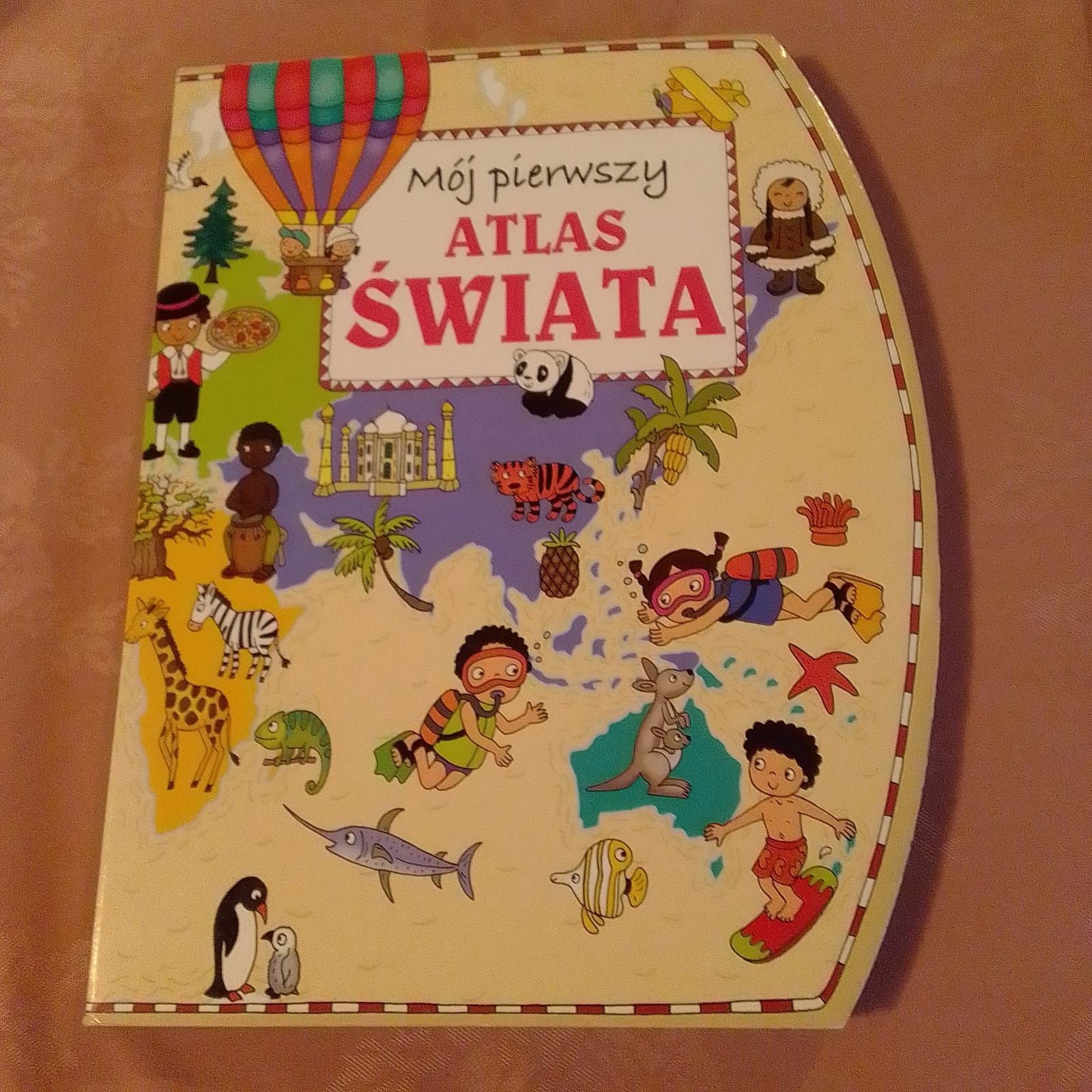 Mój pierwszy atlas świata,  Anna Wiśniewska