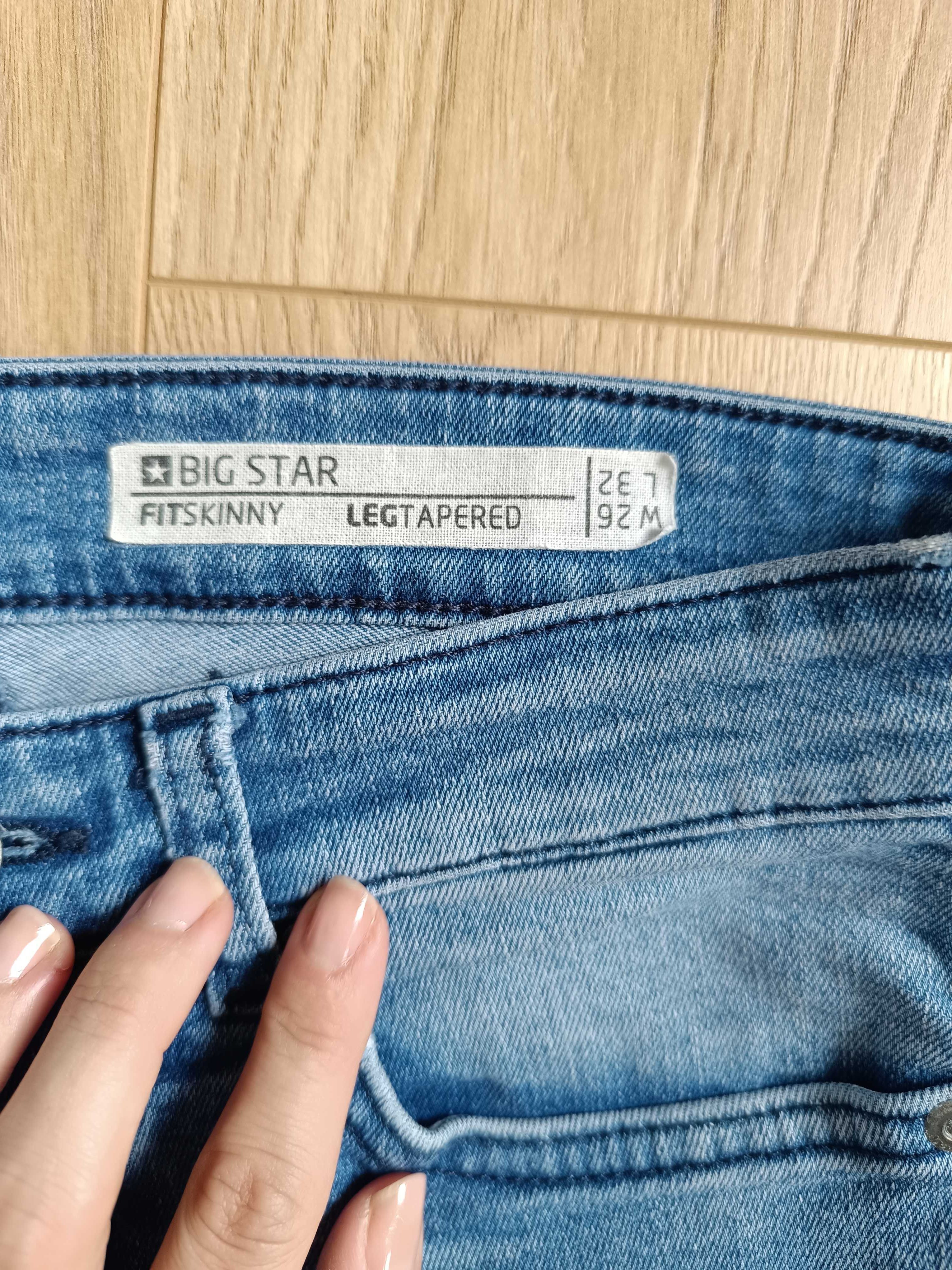 Jeansy Fit Skinny Big Star r.26/32 S
