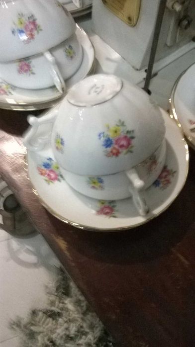 Serviço de chá em porcelana Coimbra S.P.