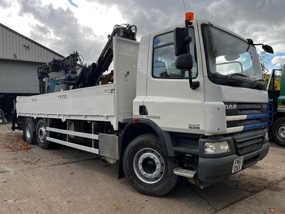 кран маніпулятор Даф