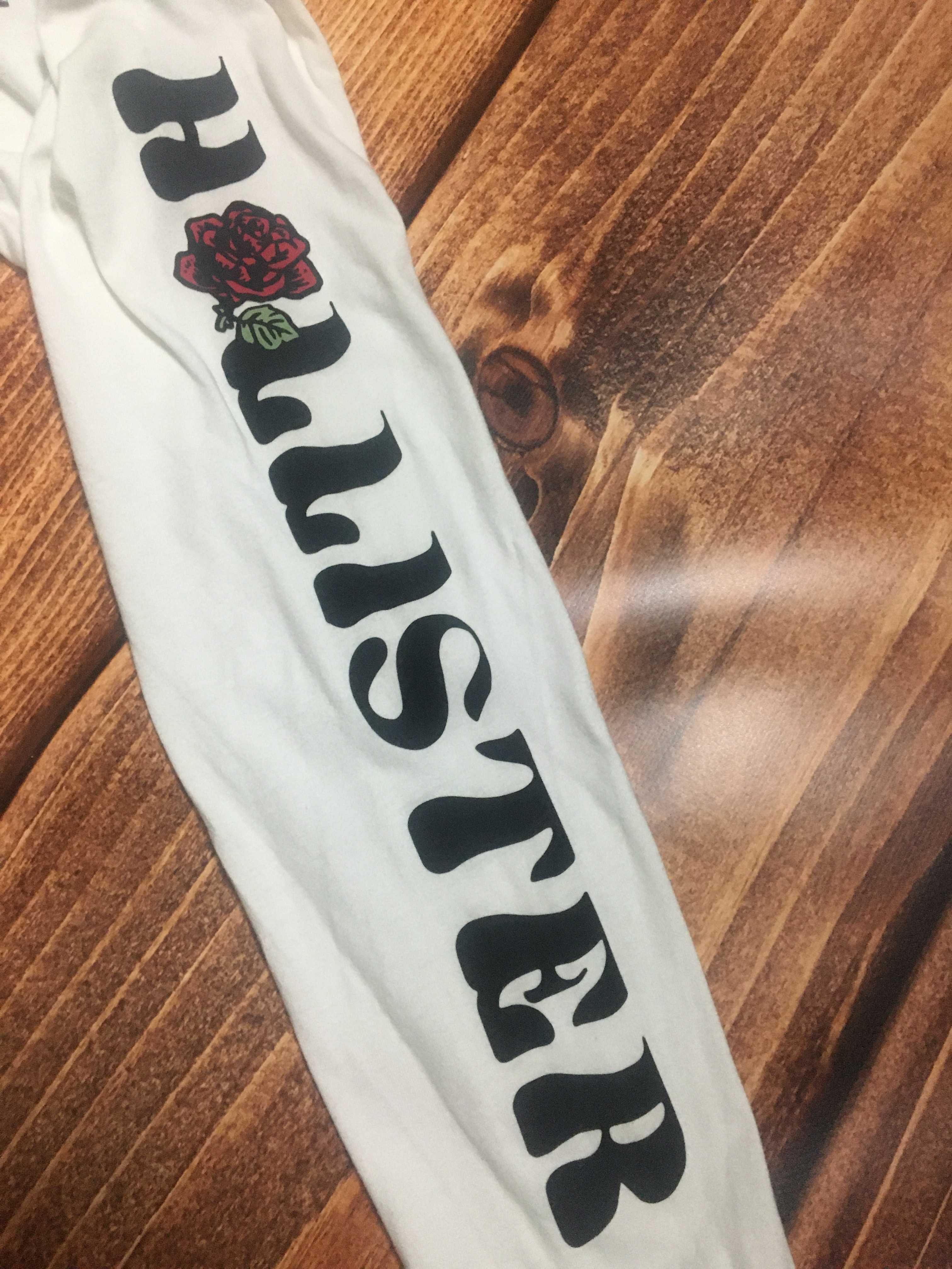 HOLLISTER r.S oryginalna koszulka longsleeve męska stan BDB
