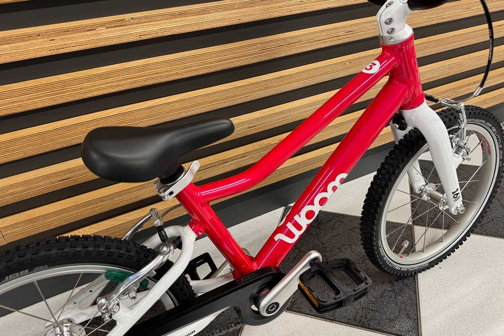 Rower dziecięcy woom 3 GO różowy 2025 - rowery woom KRAKÓW