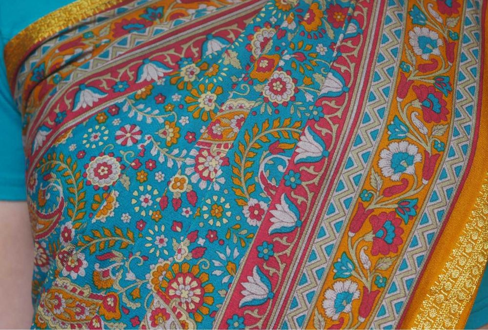 Новое сари индийское подарок