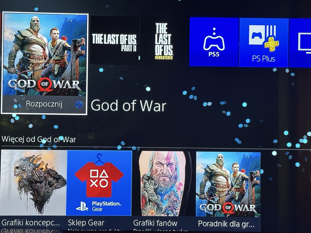 PS4 Slim 1TB 2 pady 9 gier