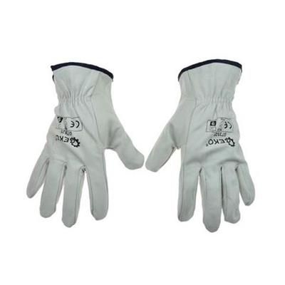 Rękawice robocze monterskie Kozia skóra r.9