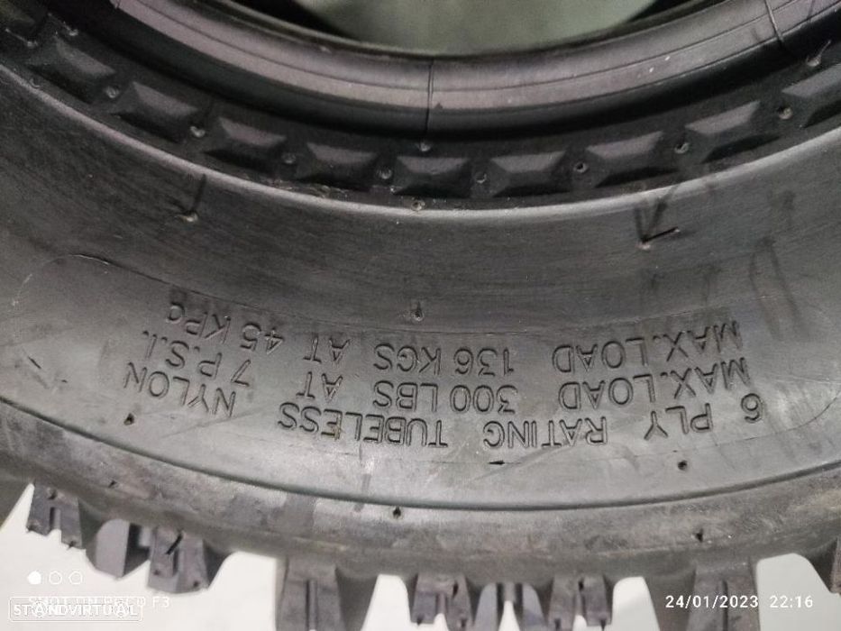 2 pneus moto 4 novos 20-10r9 wanda - oferta dos portes 170 EUROS