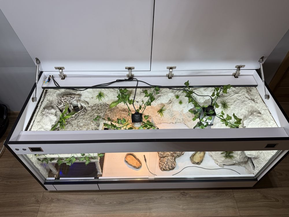 Terrarium dla: żółwia, jaszczurki itp.  151x61x67