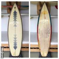 DUAS (2) ! Pranchas de Surf Vintage, da marca Semente 1982/84