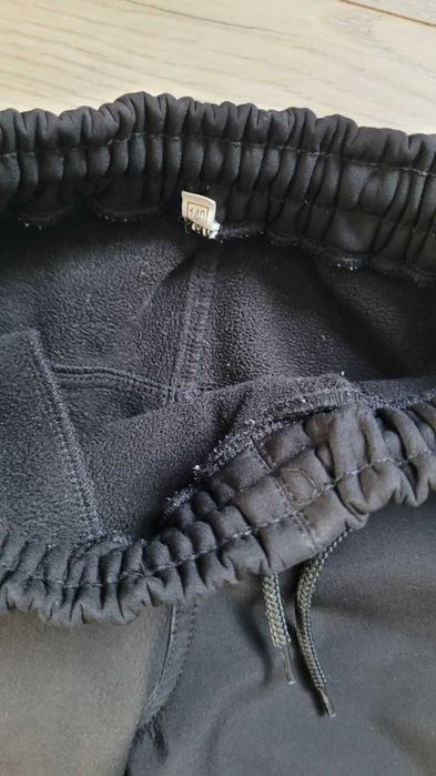 Штаны софтшел на флисе для мальчика размер 140см