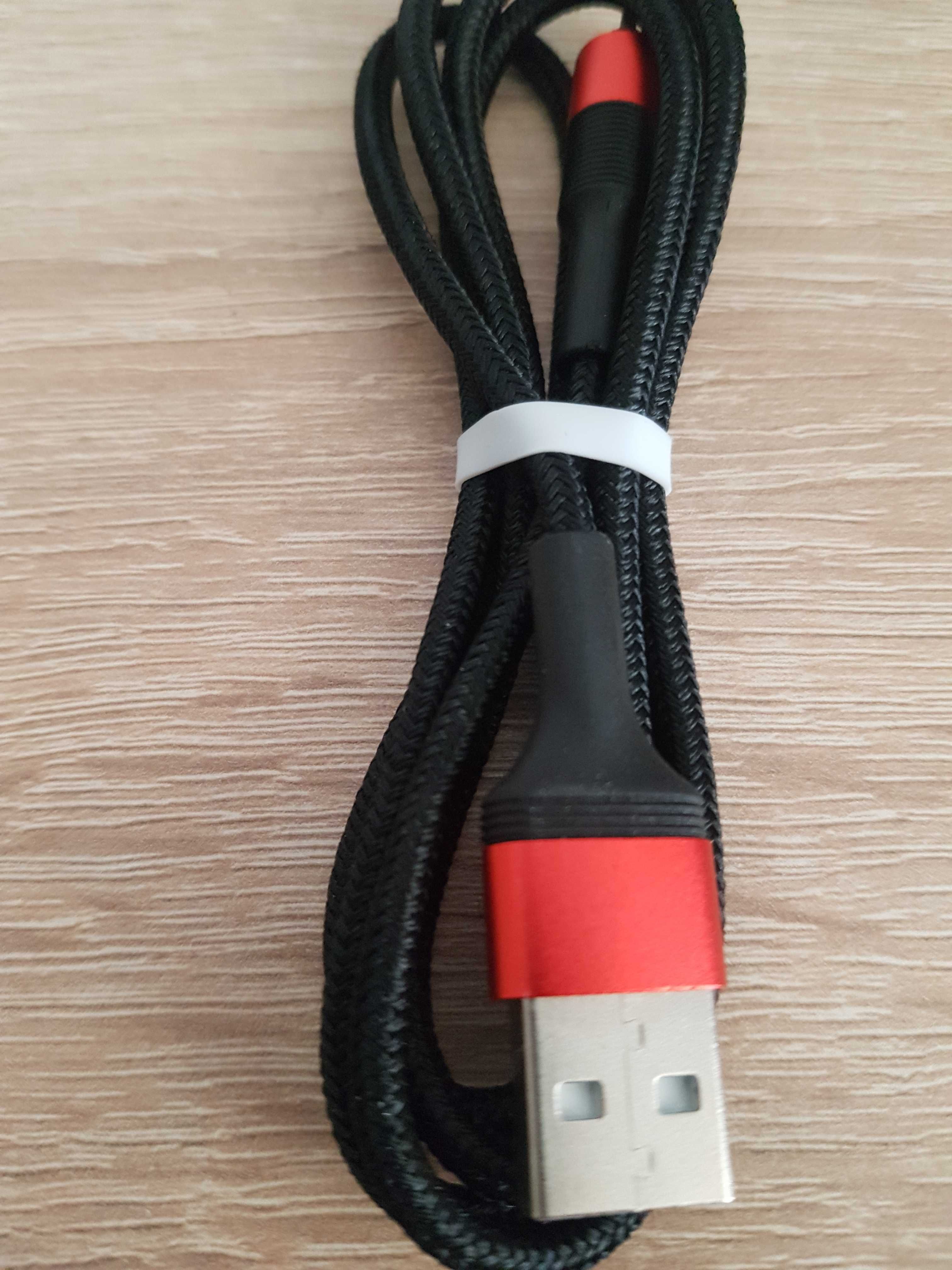 Kabel BX21 Outstanding - USB na Lightning - 2,4A 1 metr czerwony