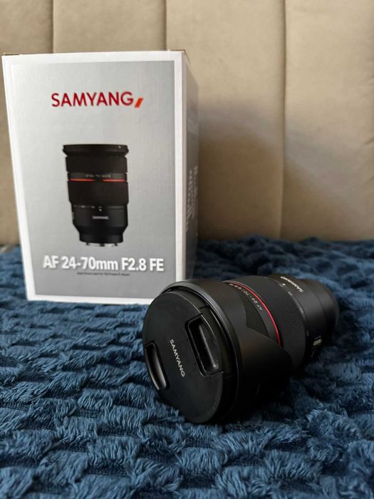 Zestaw sony a7 iv + samyang 24-70 f2.8