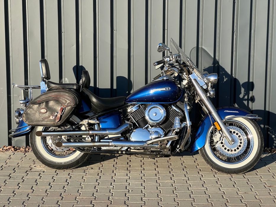 Yamaha Drag Star XVS1100 Classic, ładny stan, 2003, doinwestowany, Polkom Wawa