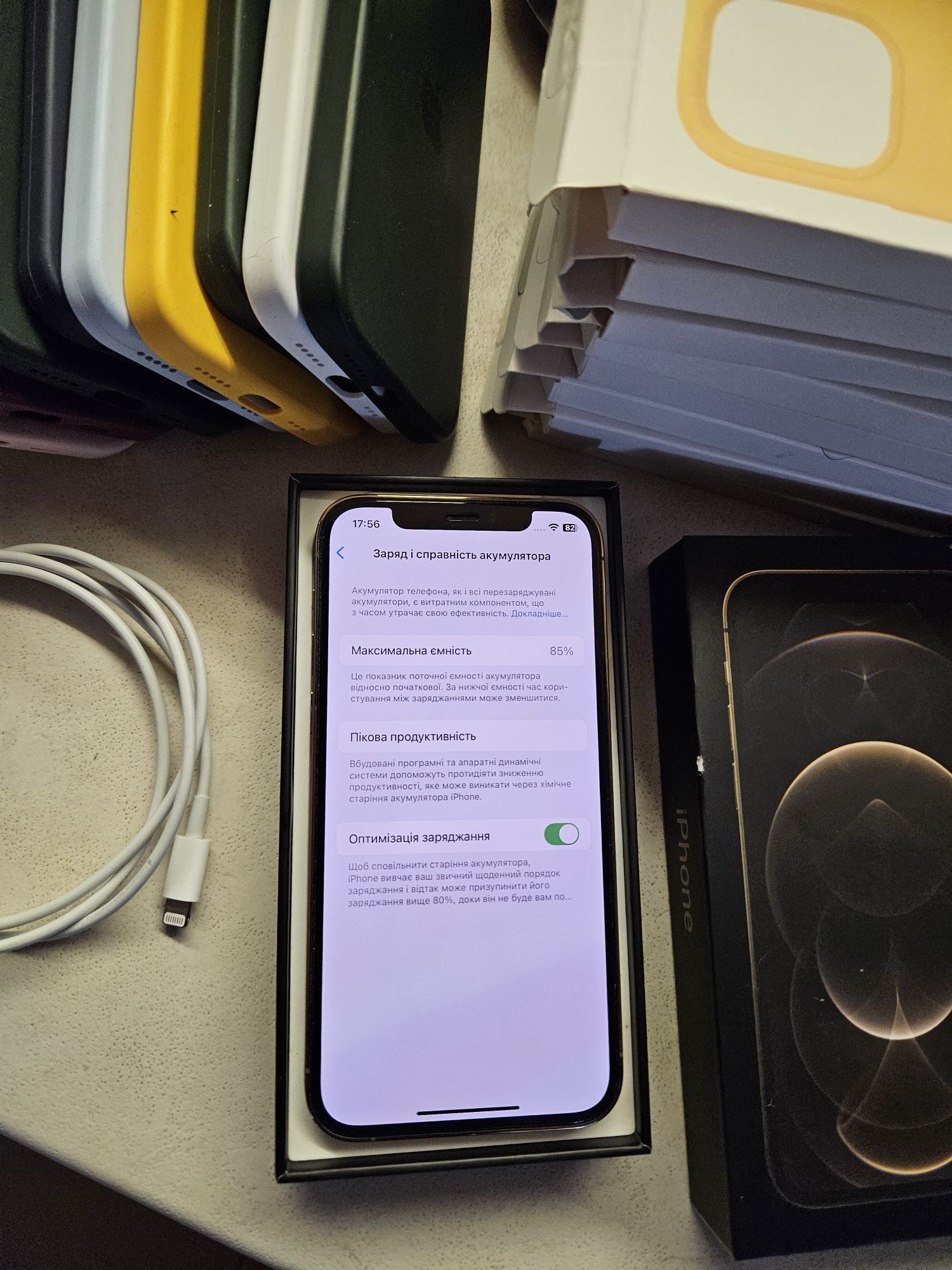 Iphone 12 Pro Gold 128gb Ідеал 85% Neverlock повний комплект MGKJ3LL/A