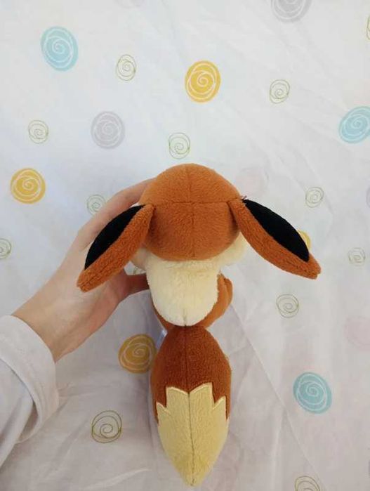 Pokemon peluche autêntico eevee da marca tomy