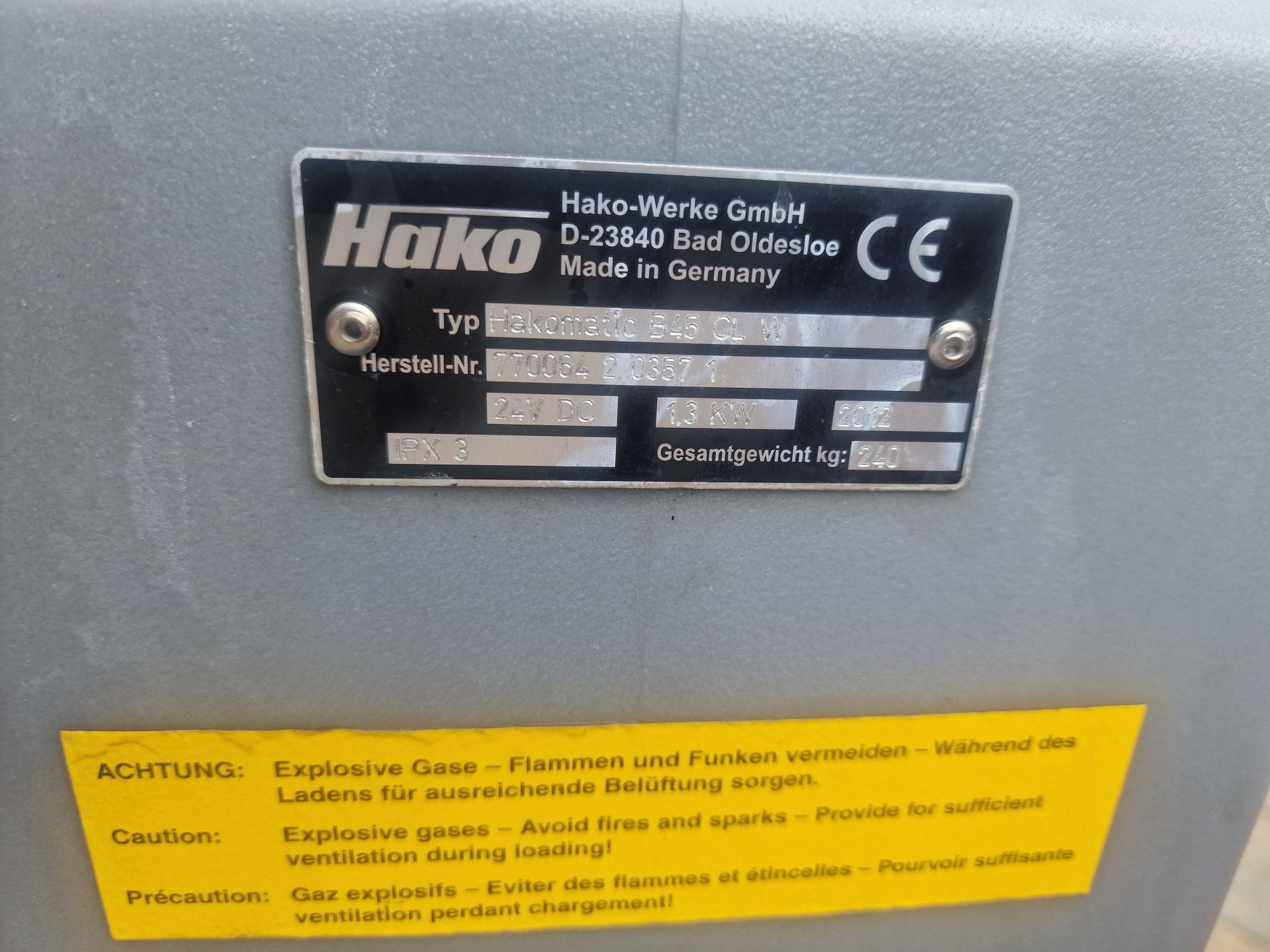 Szorowarka hako b 45 cl okazja