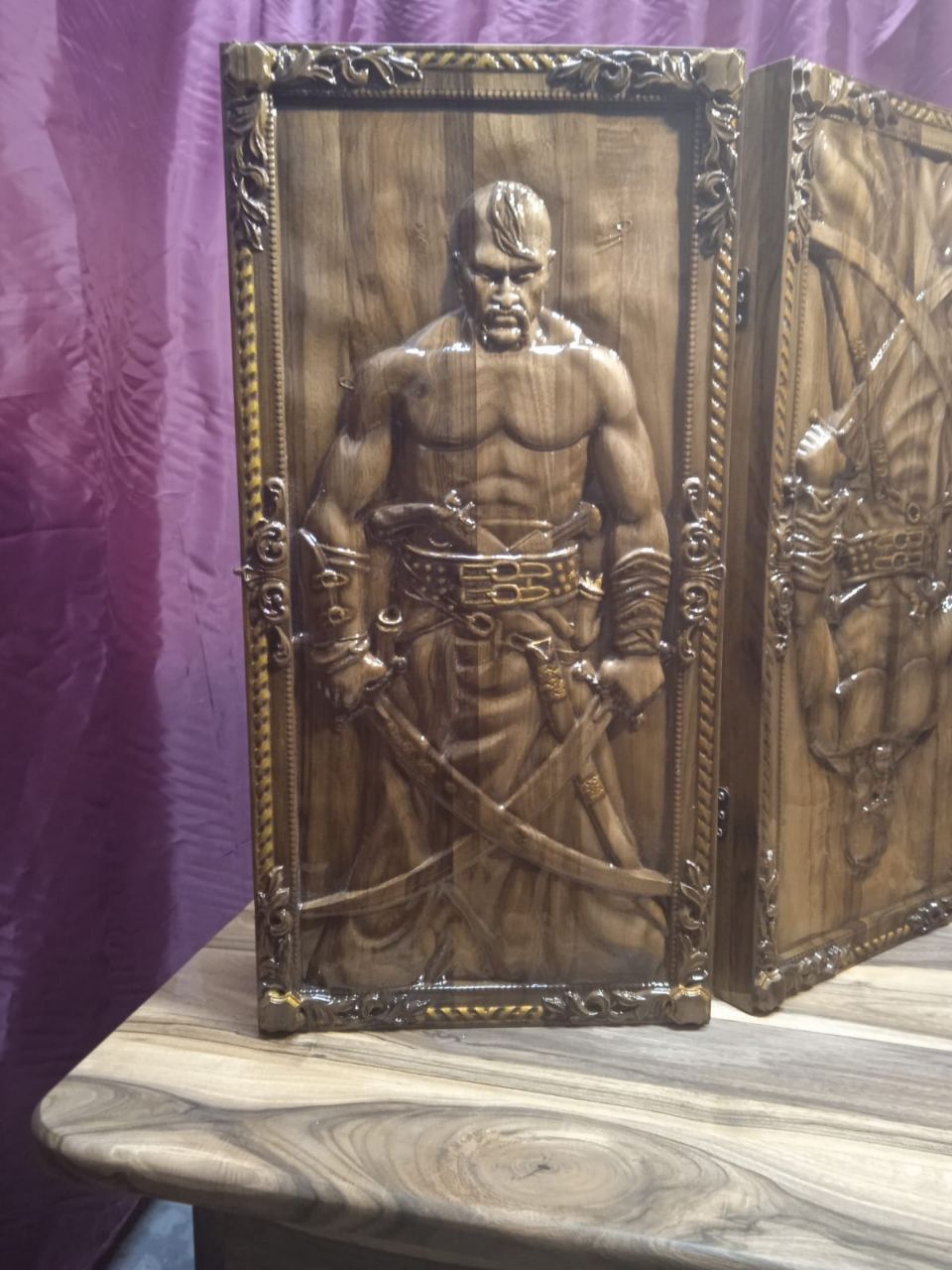 Нарды "козаки" с гаражами