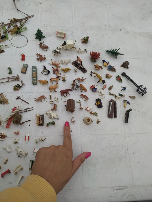 Makieta kolejka domki