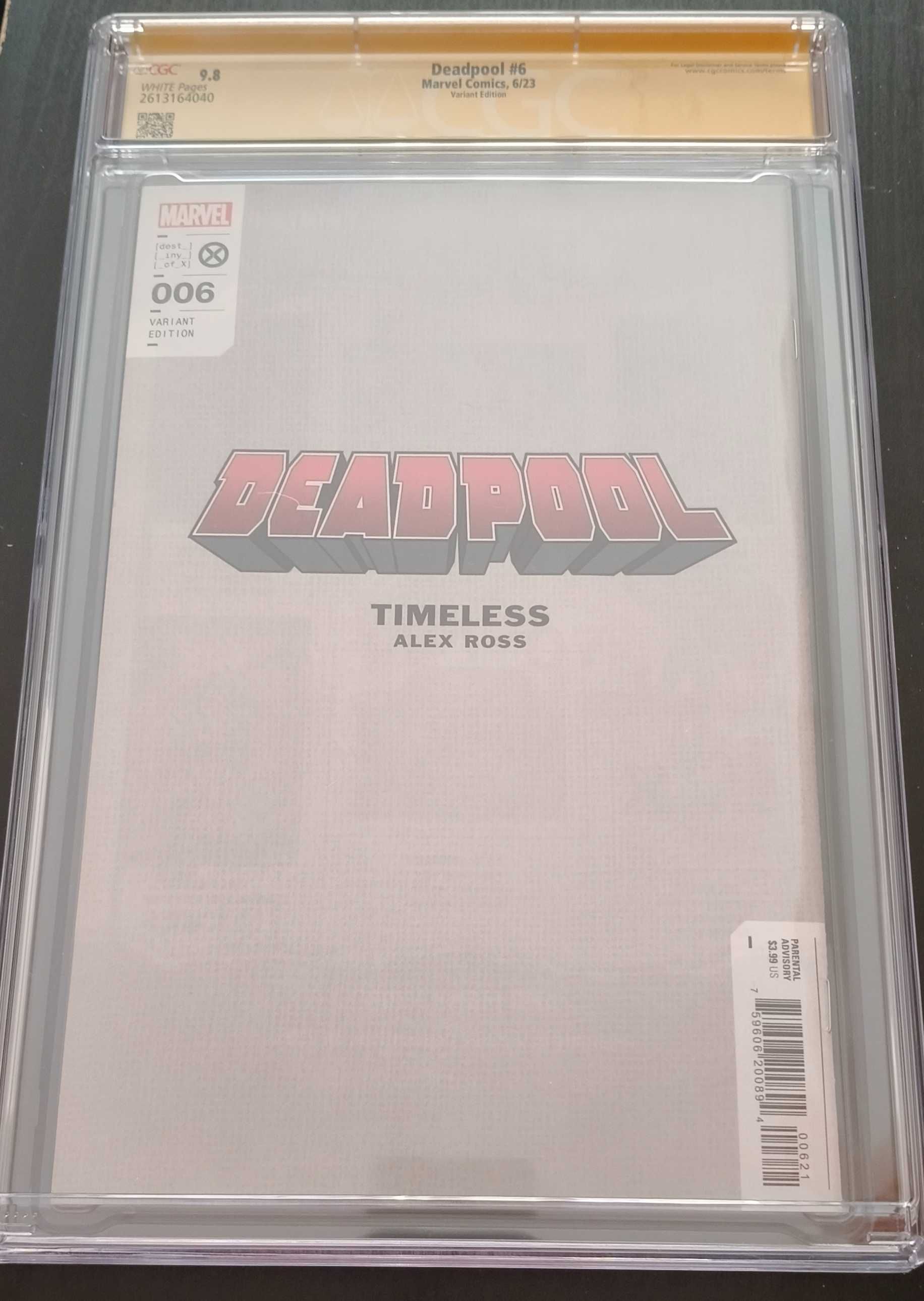 COMIC CGC 9.8 MARVEL Deadpool N6