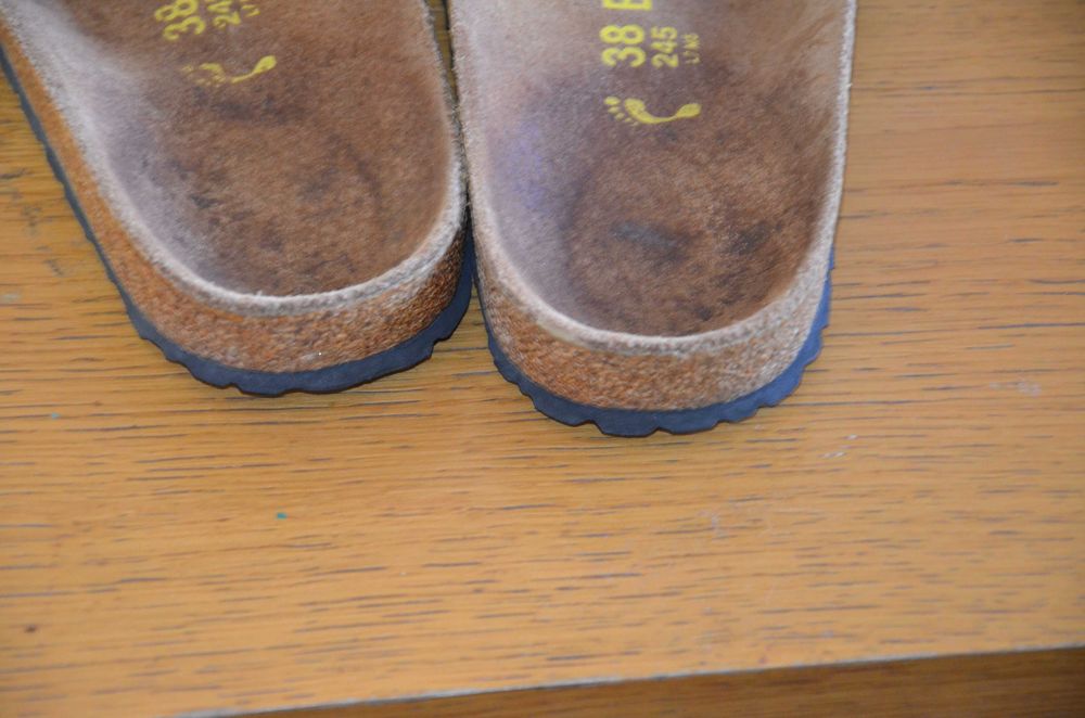 klapki Birkenstock czarne r. 38