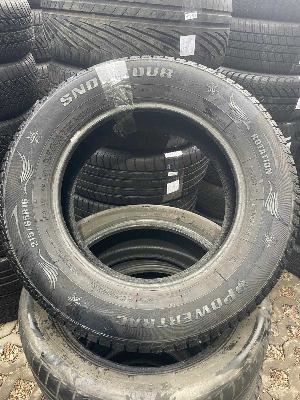 PowerTrac 215/65 r16 SnowTour /// 7,4mm!!! wysyłka