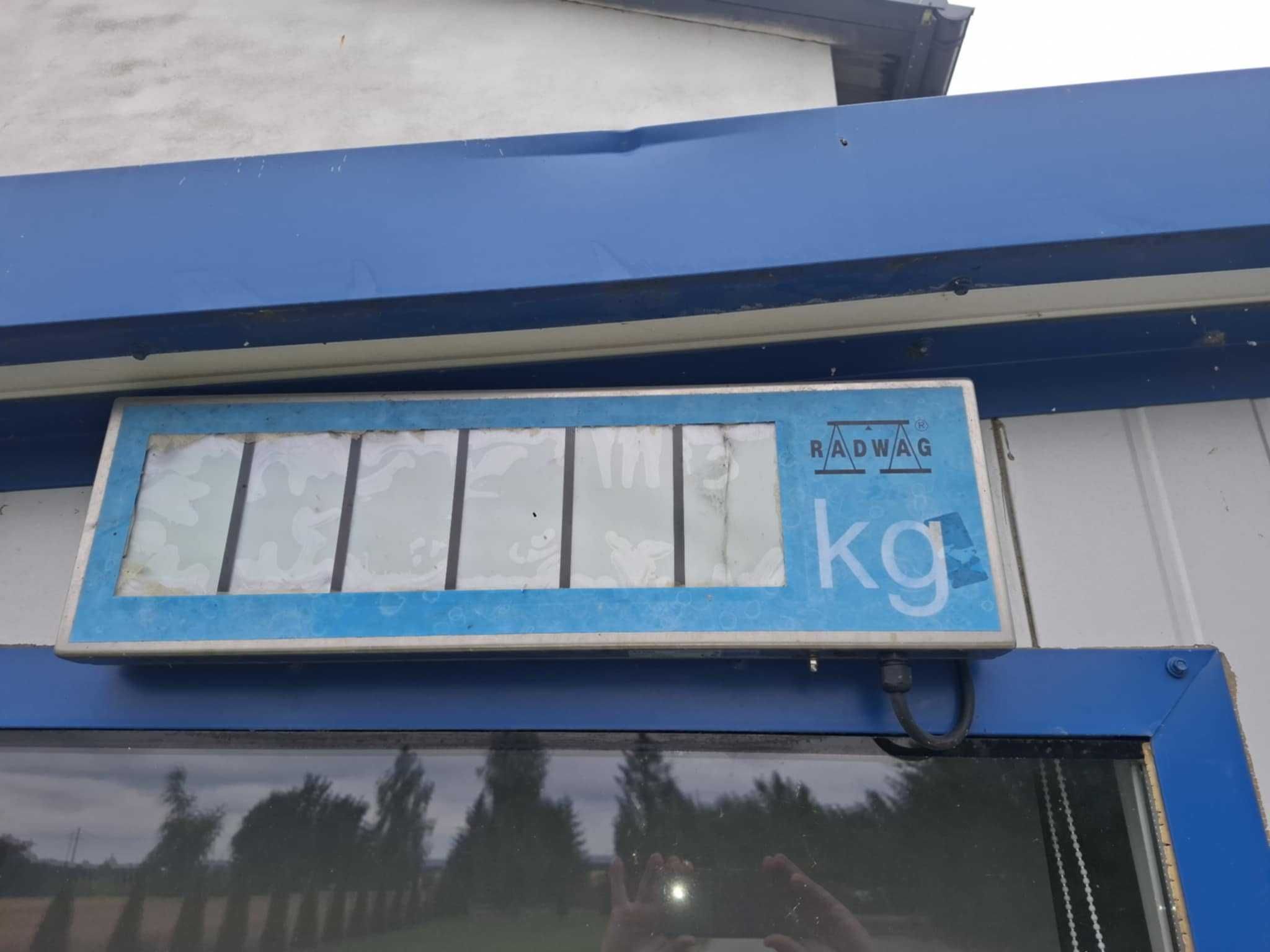 Wyświetlacz do wagi przejazdowej