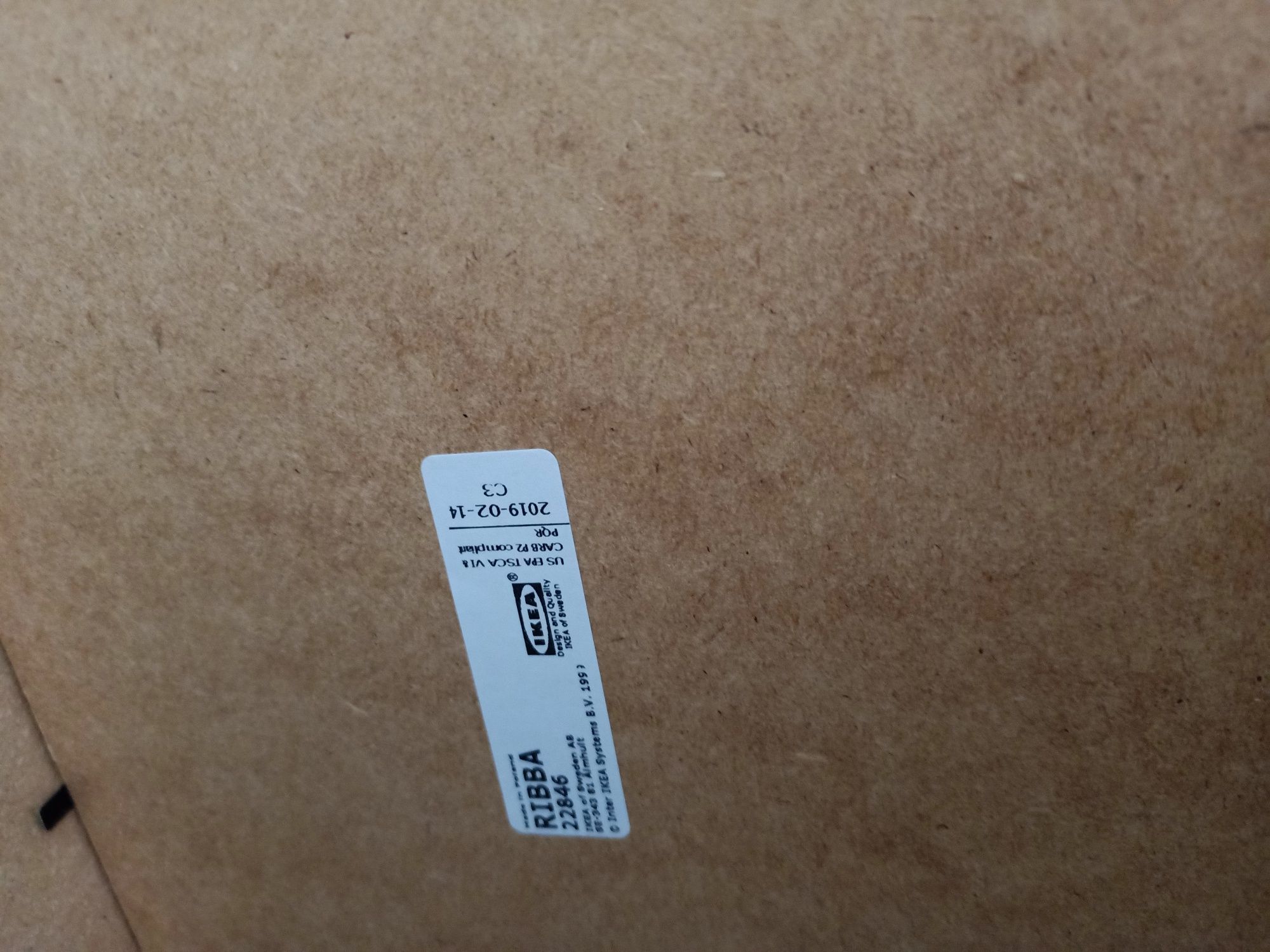 Ramka Ikea Ribba 70 x 100 kolor czarny