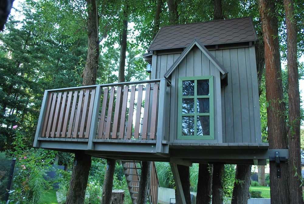 Domek na drzewie DND07 ! Drewniany PLAC ZABAW dla dzieci!