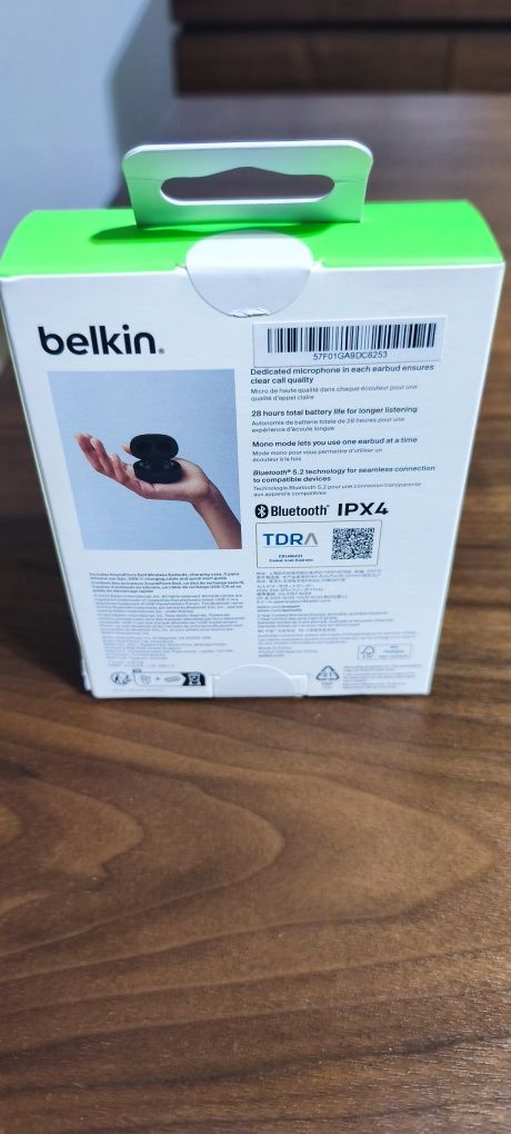 Auriculares Belkin SoundForm Bolt