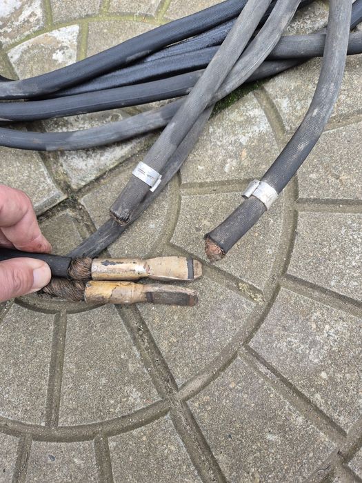 Kable przewody do spawarki 7m okazja!