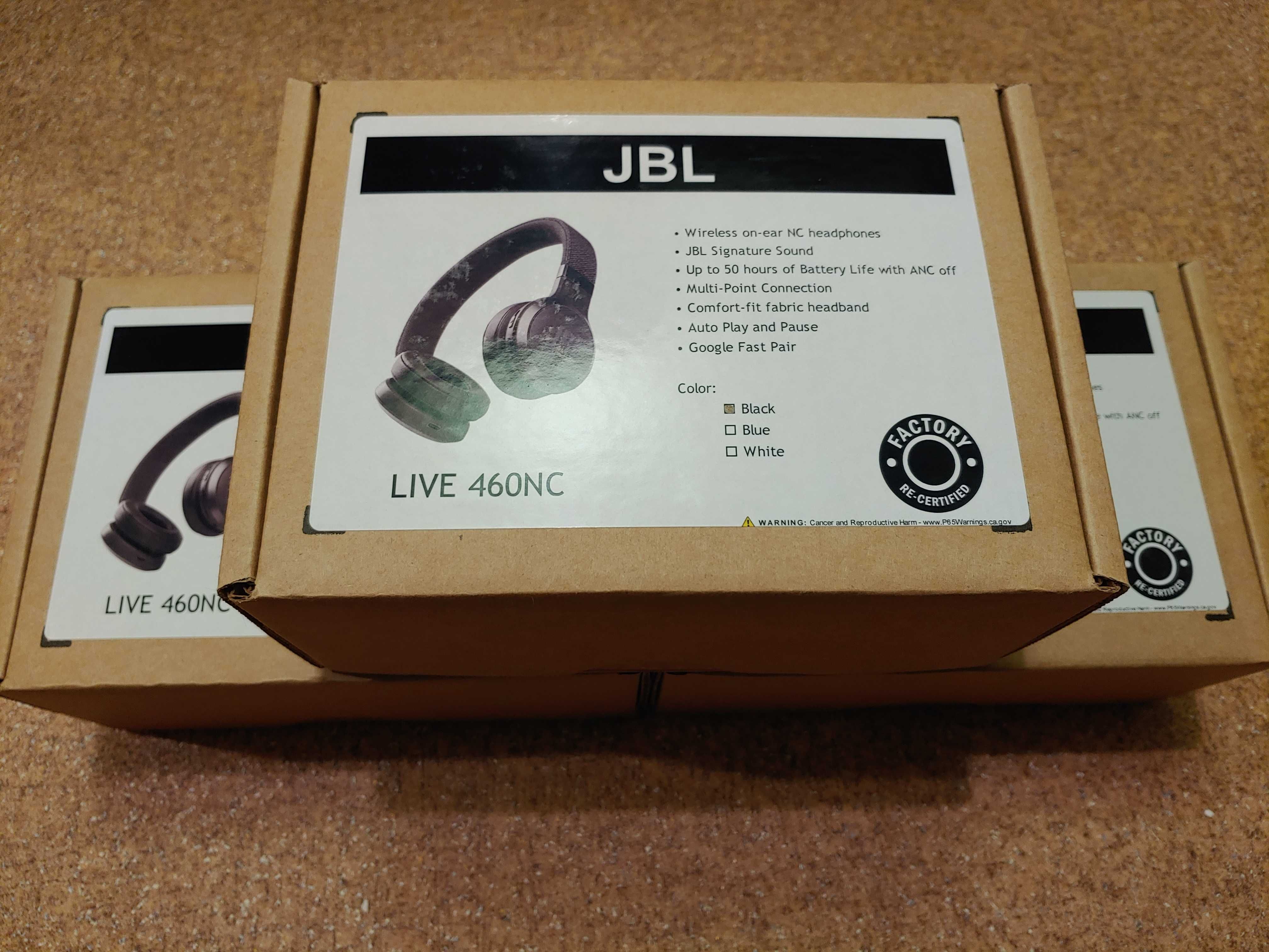 Беспроводные наушники JBL Live 460nc