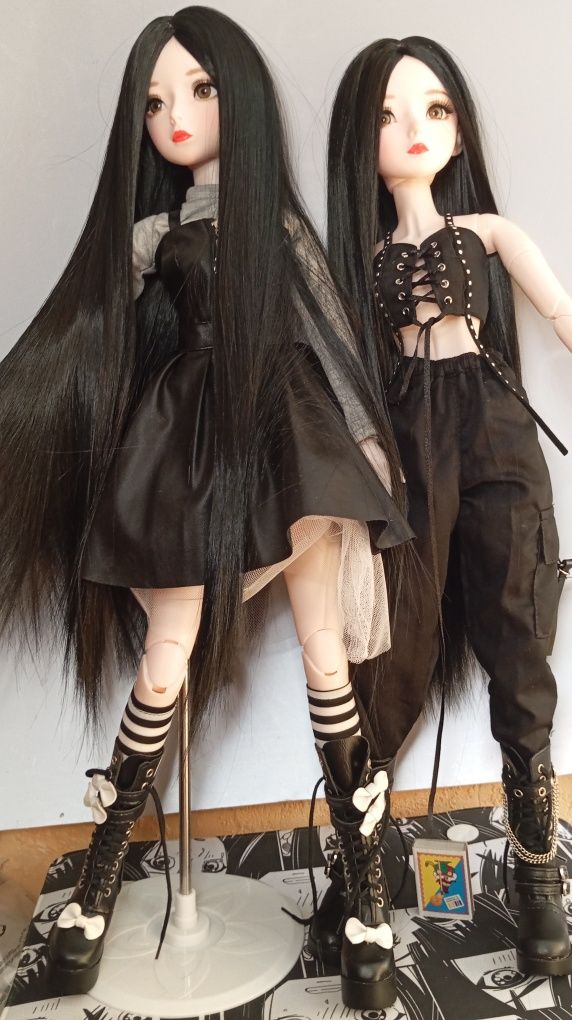 Большая 1/3 60см BJD Аниме фигурка шарнірна Лялька БЖД rock metal