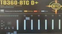 Płyta główna do kopania kryptowalut Biostar TB360-BTC D+ z procesorem